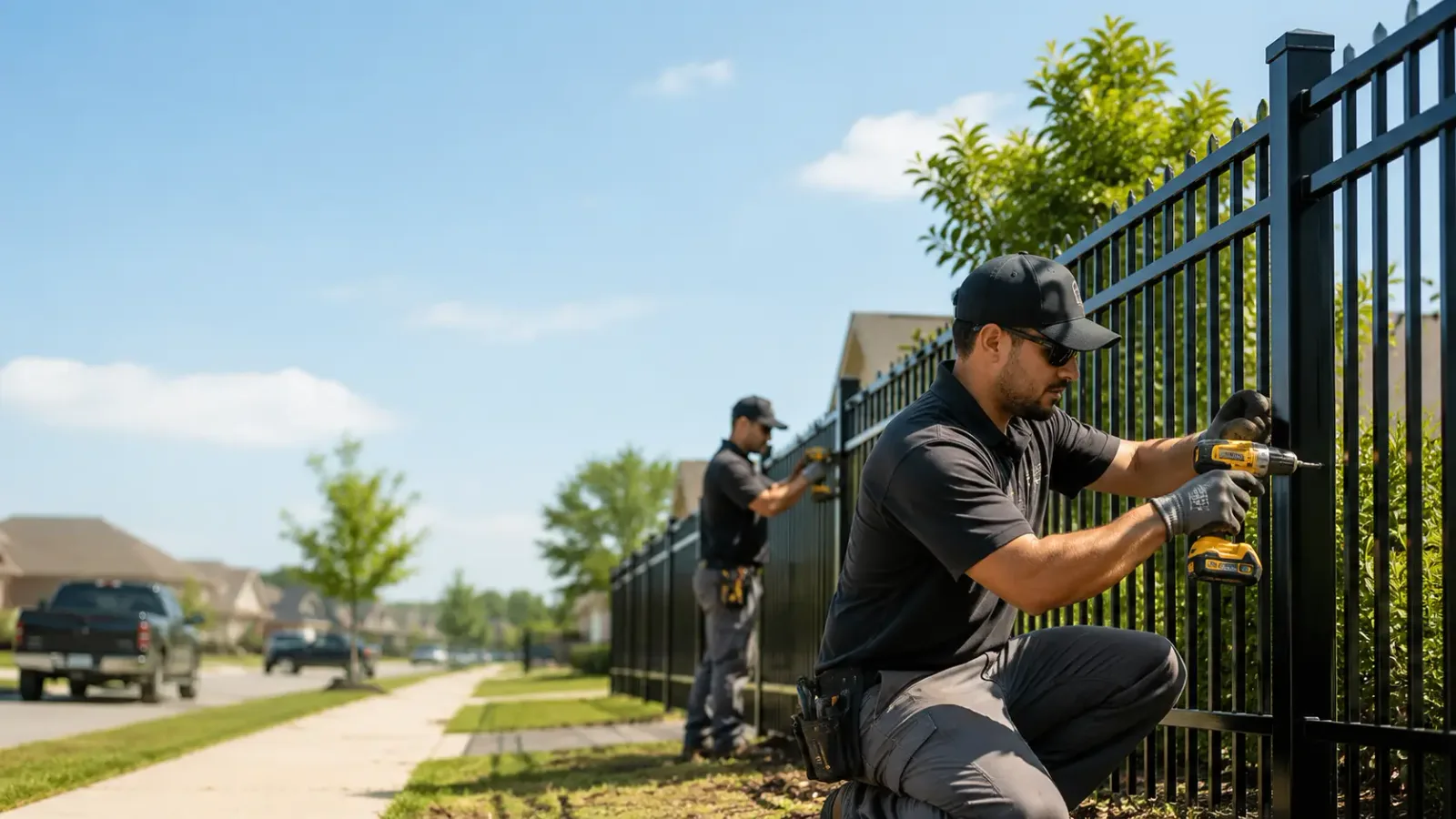 Metal Fence Installation in Prairie Creek, IN